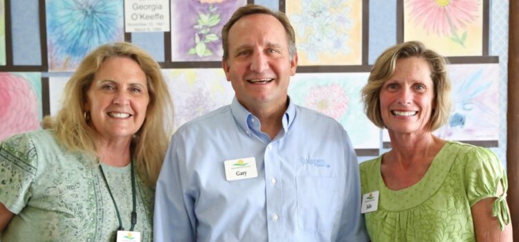 Photo of Pam, Gary, and Julie | Aspen Senior Day Center